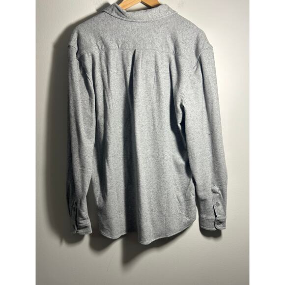 Kenneth Cole Button Up Super Soft Knit Shirt Size L NWT - Picture 6 of 11